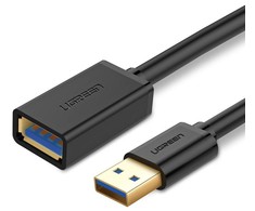 Prailgintas kabelis UGREEN USB 3.0 2m (juodas)