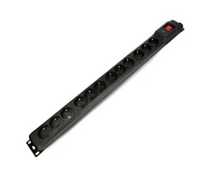 ARMAC M12/16/25/CZ Armac Surge Protection MULTI 12M/16A RACK 19 (12 lizdų) 2,5m juodas