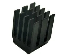 Oem Presuotas aliuminio radiatorius - 9x9x12mm mėlynas - aušinimo radiatorius