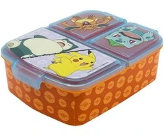 Pietų dėžutė STOR Multi Box Pokemon, Oranžinės spalvos
