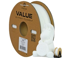 PrimaCreator PrimaValue PLA+ 2.85 mm 1kg - Baltas