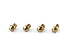 PrimaCreator RepRap M6 skirtingų dydžių žalvariniai antgaliai - 1.75mm - 4 vnt