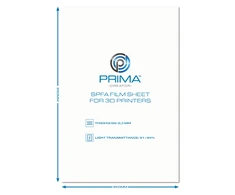 PrimaCreator SPFA plėvelė 3D spausdintuvams - 260x390mm
