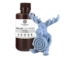 PrimaCreator Value Tough UV derva (kaip ABS) - 500ml - Šviesiai pilka