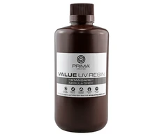 PrimaCreator Value UV/DLP derva - 1000ml - Nebula Pilkas
