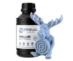 PrimaCreator Value UV/DLP derva - 500ml - Šviesiai pilka