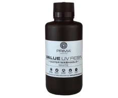 Oem PrimaCreator Value vandeniu plaunama derva 3D spausdintuvui 500ml - balta