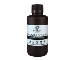 PrimaCreator Value vandeniu plaunama derva 3D spausdintuvui 500ml - juoda