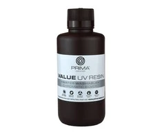 PrimaCreator Value vandeniu plaunama UV derva - 500ml - Chromatic Sidabrinis