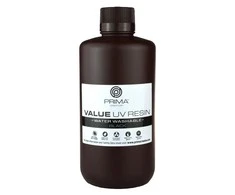 PrimaCreator Value vandeniu plaunama UV derva - 1000ml - Juoda