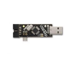 Oem Programatorius AVR suderinamas su USBasp ISP + IDC juosta - juodas