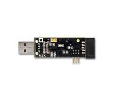 Oem Programatorius AVR suderinamas su USBasp ISP + IDC juosta - juodas