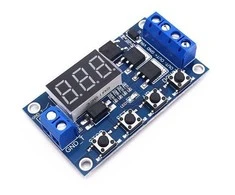 Oem Programuojamas 1 kanalo laiko relės modulis 12V su LED indikatoriumi