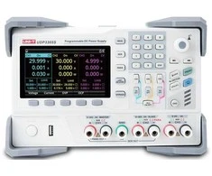 Programuojamas DC maitinimo šaltinis, 4kanalai, 328W, CH1/CH2:0~30V/5A CH3:0~6V/3A, CH4:5V, 2A, 10mV, 1mA RS232, RS485, USB, LAN, UNI-T