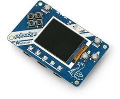 PyBadge Starter Kit, mini konsolė, Adafruit 4623