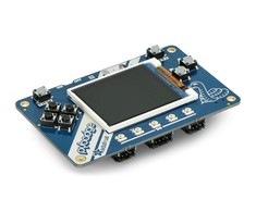 PyBadge Starter Kit, mini konsolė, Adafruit 4623