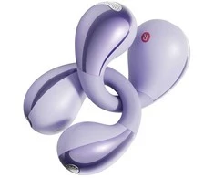 Ausinės QCY Crossky Clip C30 (violetinė)