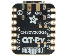 QT Py – plokštė su CH32V203 mikrovaldikliu – STEMMA QT – Adafruit 5996