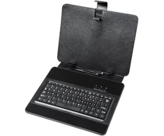 QUER Universalus dėklas, skirtas 9.7 colio planšetiniams kompiuteriams su mikro USB klaviatūra