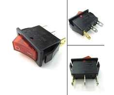 Oem Raktinis jungiklis KCD3-101N - ON/OFF - 16A - 220V - 3 PIN