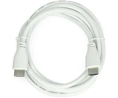 Raspberry HDMI - HDMI kabelis 1m Baltas