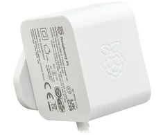 Raspberry Pi 27W USB-C maitinimo šaltinis - 5.1V/5A skirtas Raspberry Pi 5 - baltas