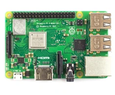 Raspberry Pi 3 B+ WiFi Dviejų juostų Bluetooth 1GB RAM 1,4GHz