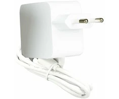 Raspberry Pi 45W USB-C maitinimo šaltinis – oficialus 5.1V/5A USB C maitinimo šaltinis, skirtas Raspberry Pi 5 – baltas