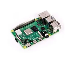 Raspberry Pi 4B WiFi 4GB RAM rinkinys su oficialiais priedais
