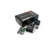 justPi rinkinys su Raspberry Pi 4B WiFi 8GB RAM + 32GB Micro SD + priedai
