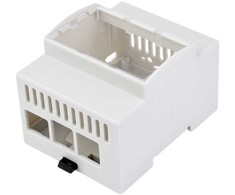 Raspberry Pi 5 DIN bėgelio korpusas – Waveshare 26682