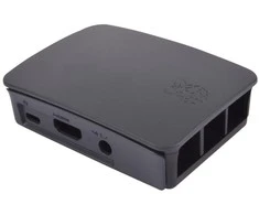 Raspberry Pi Dėžutė - Farnell - Juoda