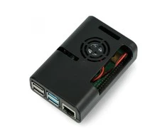 Kita Oem Raspberry Pi dėžutė justPi - juodos spalvos