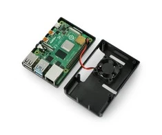 Kita Oem Raspberry Pi dėžutė justPi - juodos spalvos