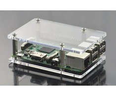 Oem Raspberry Pi dėžutė - permatoma atvira V2