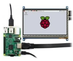 Waveshare Talpinis lietimui jautrus ekranas Raspberry Pi mikrokompiuteriui - LCD IPS 7