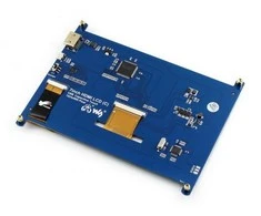 Waveshare Talpinis lietimui jautrus ekranas Raspberry Pi mikrokompiuteriui - LCD IPS 7
