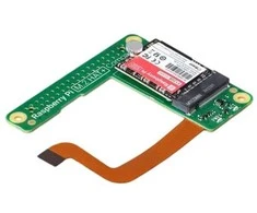 Raspberry Pi M.2 HAT+ Compact – NVMe diskas ir M.2 priedų adapteris, skirtas Raspberry Pi 5