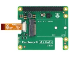 Raspberry Pi M.2 HAT+ – perdanga, skirta NVMe diskams ir M.2 priedams, skirta Raspberry Pi 5