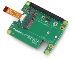 Raspberry Pi M.2 HAT+ – perdanga, skirta NVMe diskams ir M.2 priedams, skirta Raspberry Pi 5