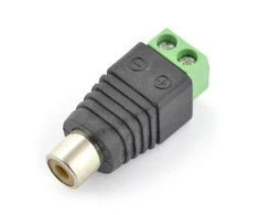 Oem RCA lizdas su greita varžto jungtimi - 5 vnt