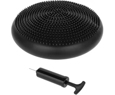 Reabilitacinė sensorinė pagalvė 33cm + pompa, juoda, REBEL ACTIVE
