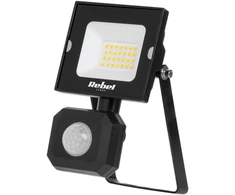 Rebel 20W LED prožektorius su judesio ir prieblandos jutikliu, 4000K, 230V