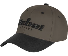 Rebel Active kepurė, juoda ir ruda, S dydis