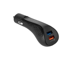 Rebel Automobilinis įkroviklis su Quick Charge 3.0 funkcija 2xUSB 5100mA 15W