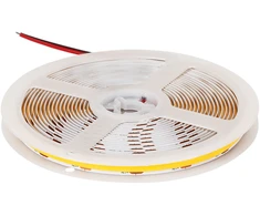 Rebel COB LED eilutė - 5m, šiltai balta, 12V