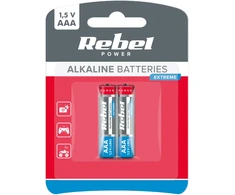 REBEL EXTREME LR03 šarminės baterijos 2 vnt./bl