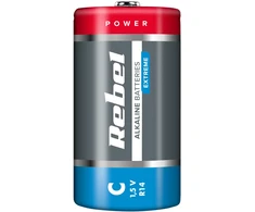 REBEL EXTREME LR14 šarminės baterijos 2 vnt./bl