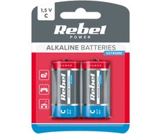 REBEL EXTREME LR14 šarminės baterijos 2 vnt./bl