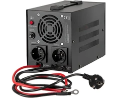 Rebel POWER-800 avarinis maitinimo šaltinis – gryno sinusoidės keitiklis su įkrovimo funkcija 12 V 230 V 800 VA / 500 W